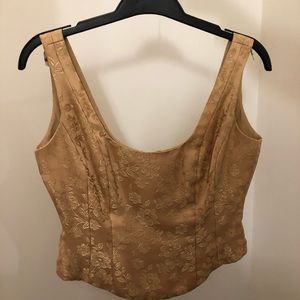 Vintage Satin Bustier